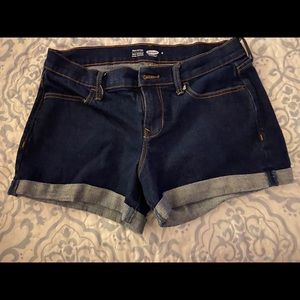Dark Wash Shorts